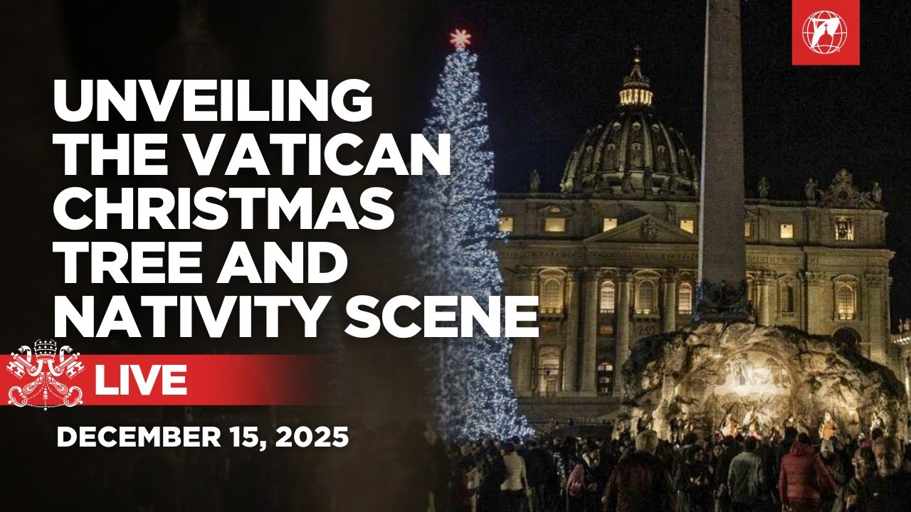 LIVE | Nativity Scene and Christmas Tree Lighting at the Vatican | Christmas 2025