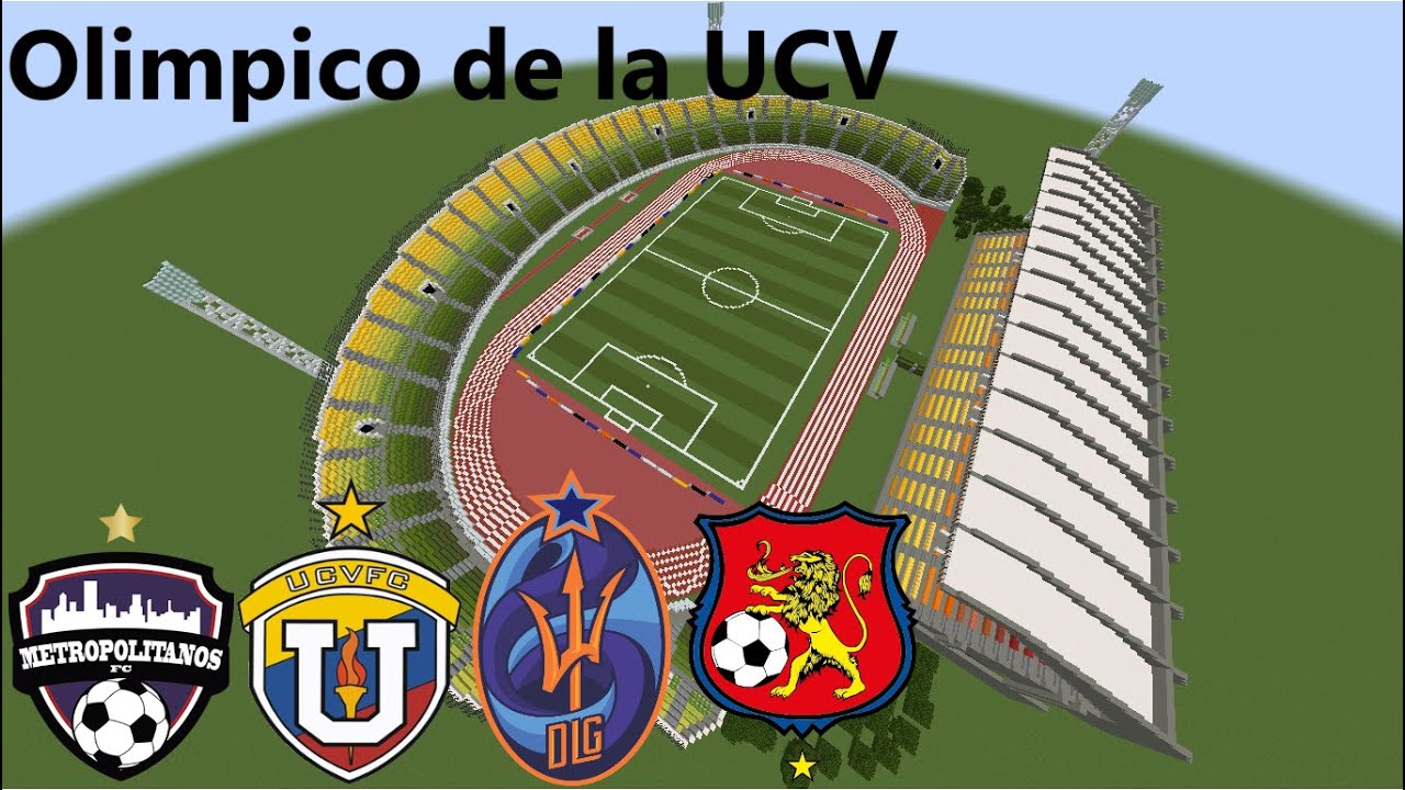 Estadio Olimpico de la UCV en Minecraft (1.21.1)