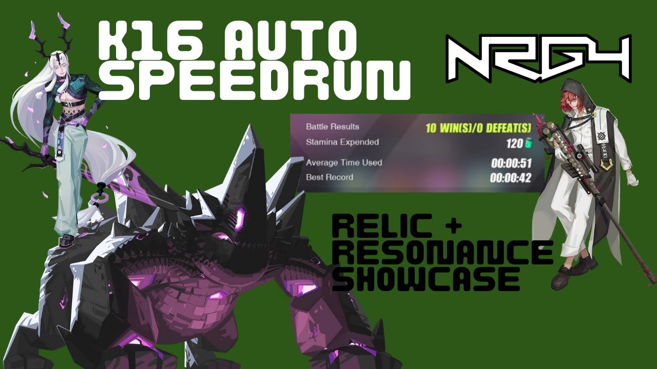 Dislyte | Kronos 16 | AUTO Speedteam + Relic and Reso showcase!