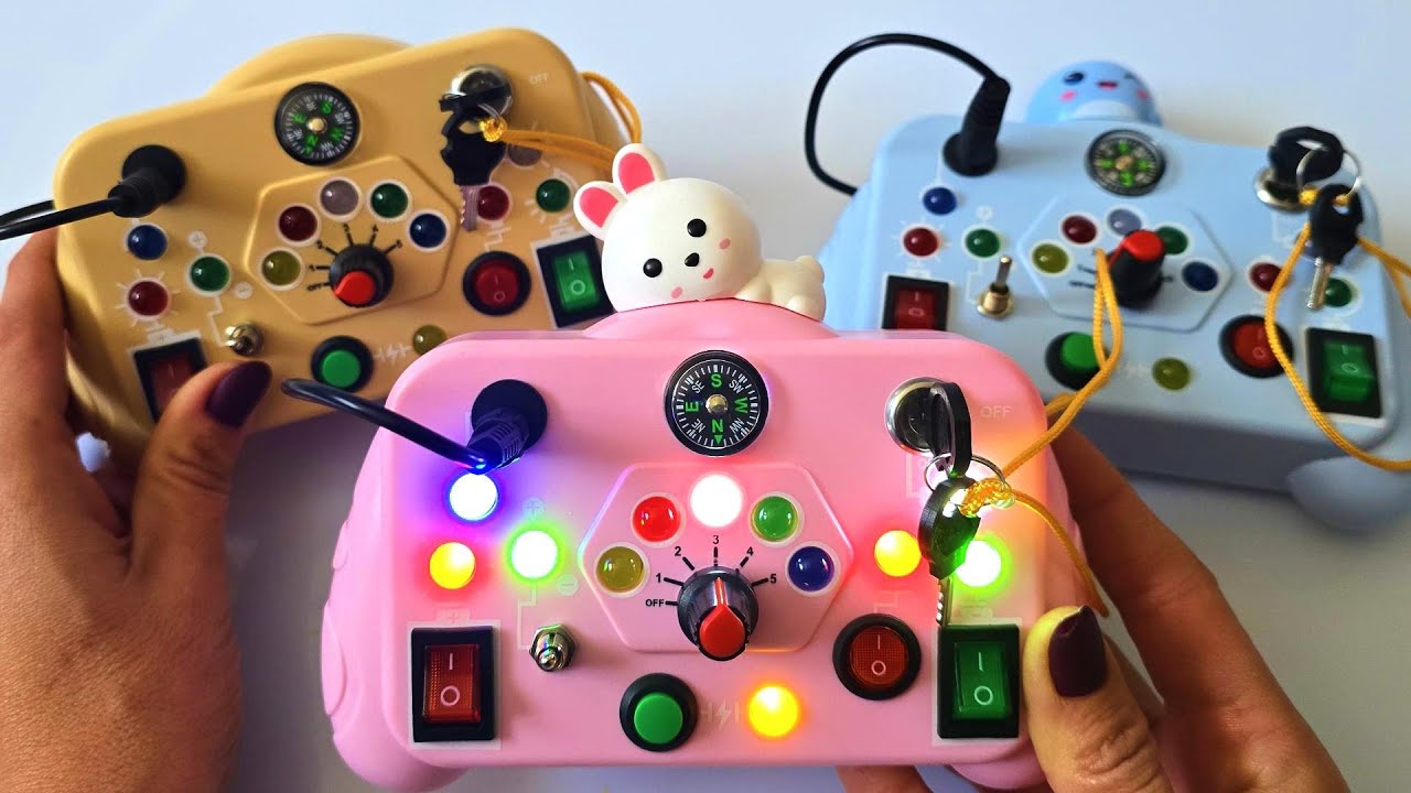 NEW POP IT STRANGE 2025 Fast Push Game Console Series, Unboxing review Electric Game Fidget Toy AMRS