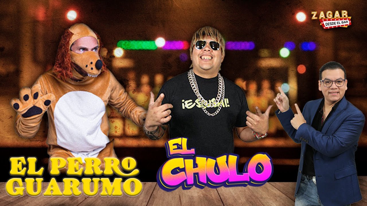 Zagar Desde El Bar con El Perro Guarumo y El Chulo.