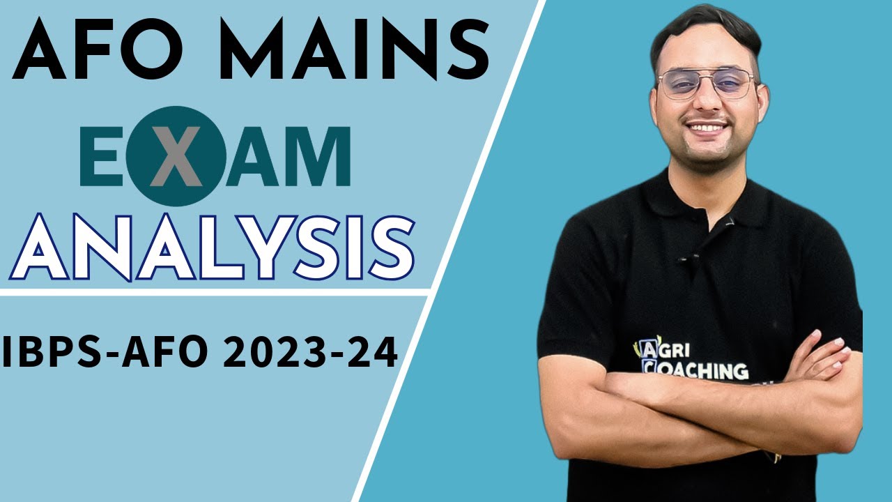 IBPS AFO मेन्स परीक्षा विश्लेषण 2023-24 | सबसे सटीक उत्तर कुंजी और भाषा | दीपक डब्ल्यू सर | ACC