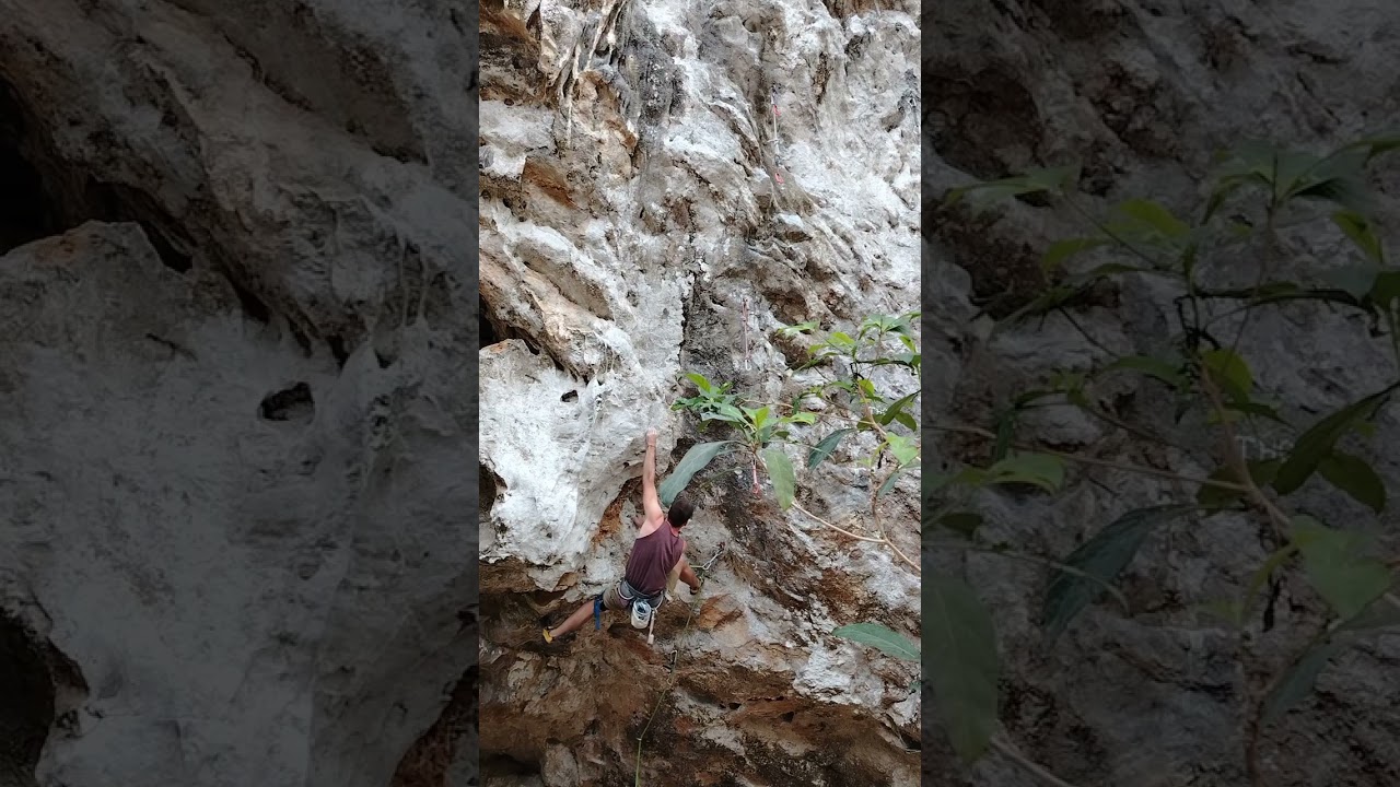 Joker, 7c, Thailand, Krabi, Ao Nang North Wall