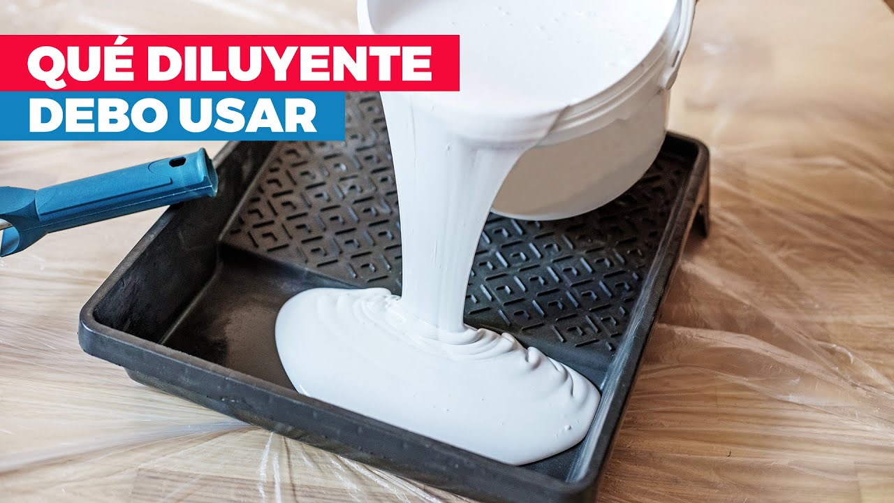 ¿Qué tipo de diluyentes se pueden usar?