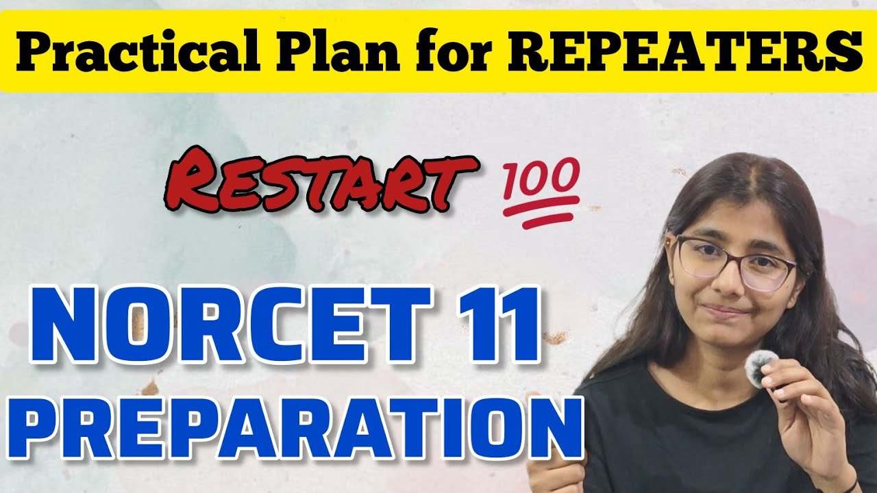 #norcet11  | From Failure to Selection | Bounce Back with This Proven NORCET 11 Strategy 💪