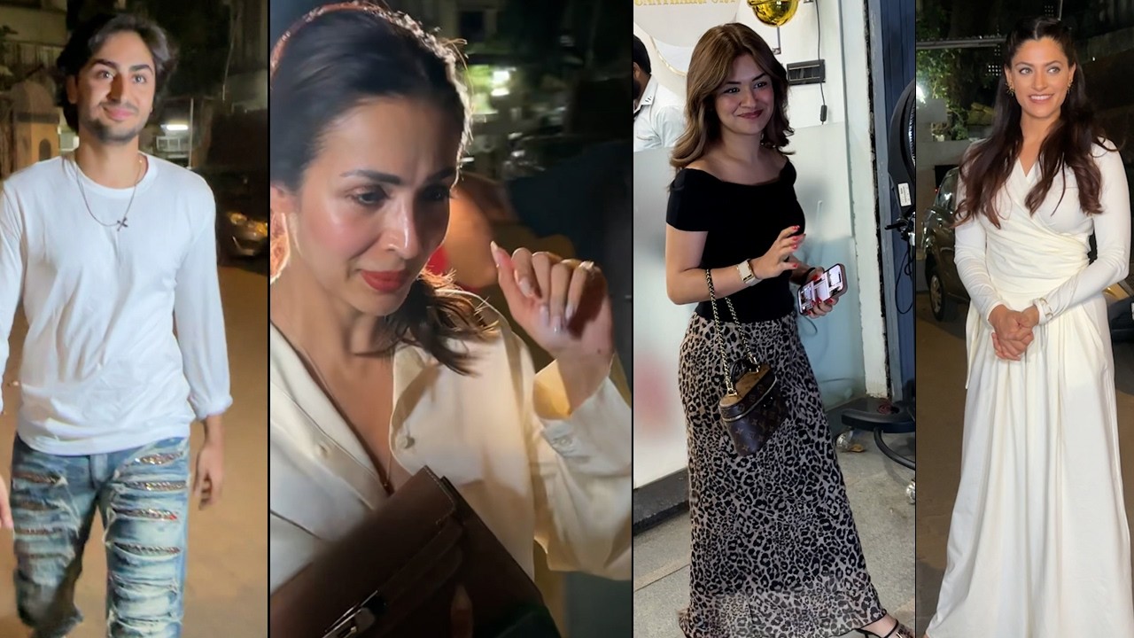 Malaika Arora, Arhaan Khan, Saiyami Kher, Avneet Kaur Spotted In Bandra | MS Bollywood