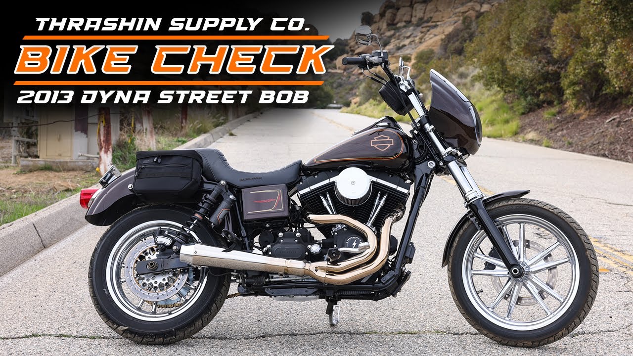 Проверка мотоцикла — Harley-Davidson Dyna Street Bob FXDB 2013 года