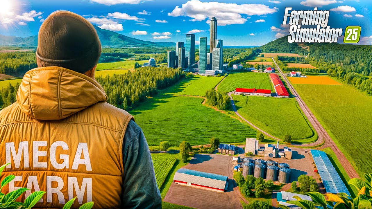 МЕГА ФЕРМА В ЛЕСУ - ВСЕ СЕРИИ ПОДРЯД - FARMING SIMULATOR 25