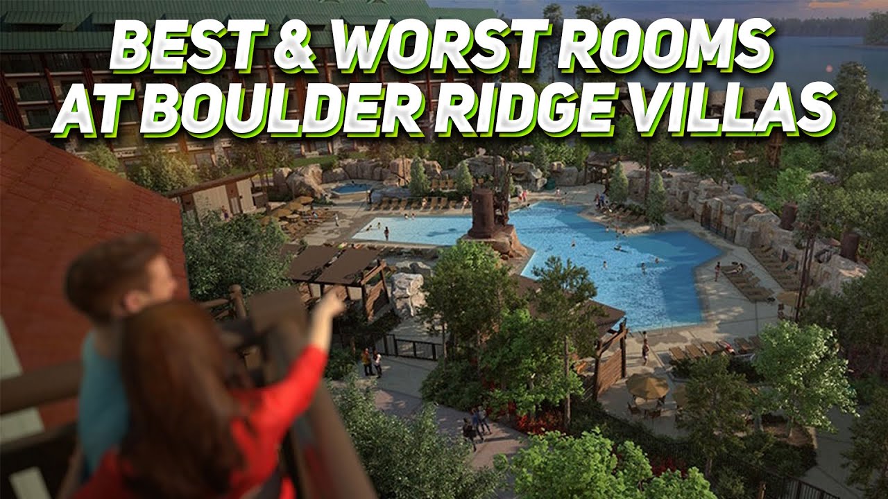 Лучшие и худшие номера в Disney's Boulder Ridge Villas и как подать заявку на номер
