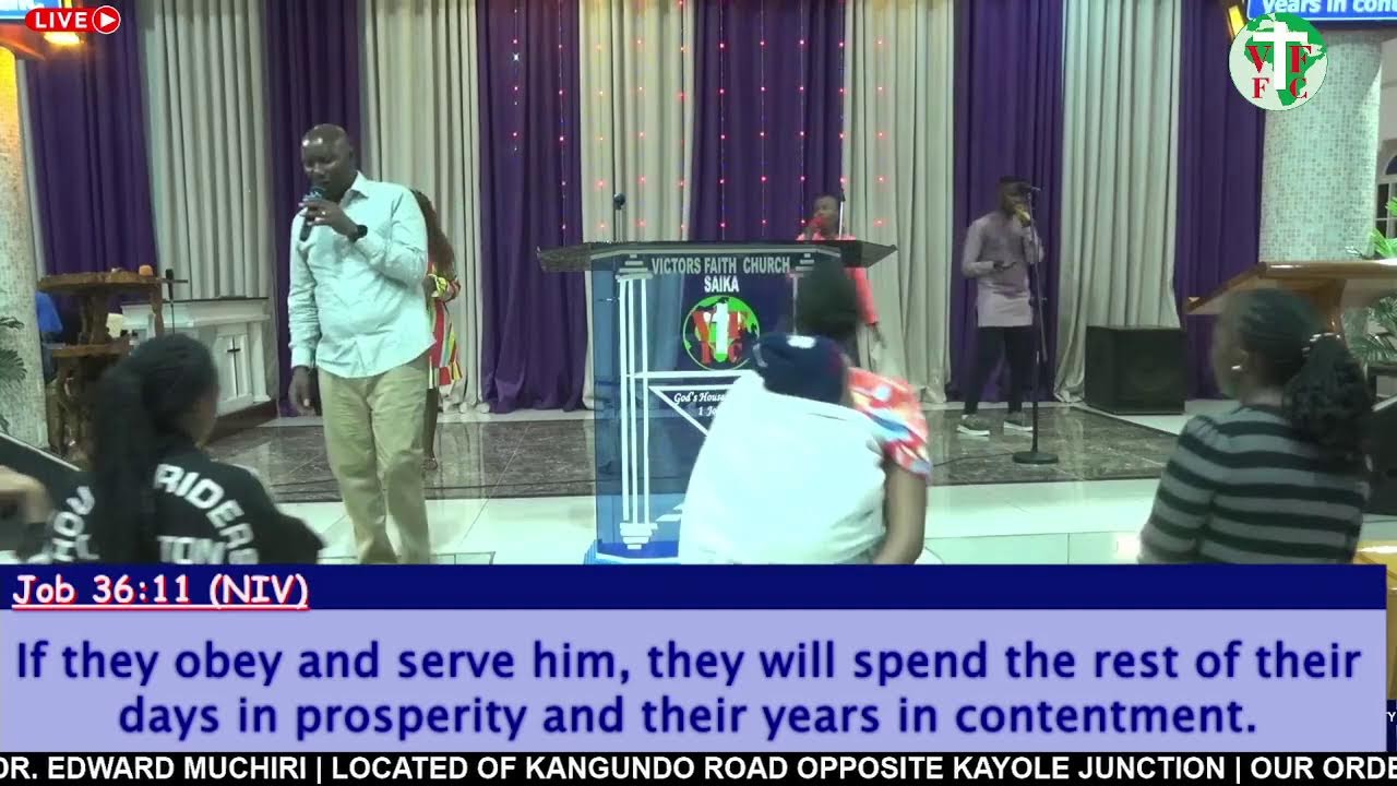 WELCOME TO OUR THURSDAY MIDWEEK PRAYER SERVICE