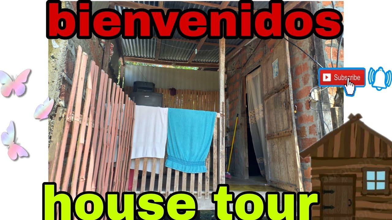 HOUSE TOUR 🏡 DE MI HUMILDE CASITA #subscribe #mamajoven