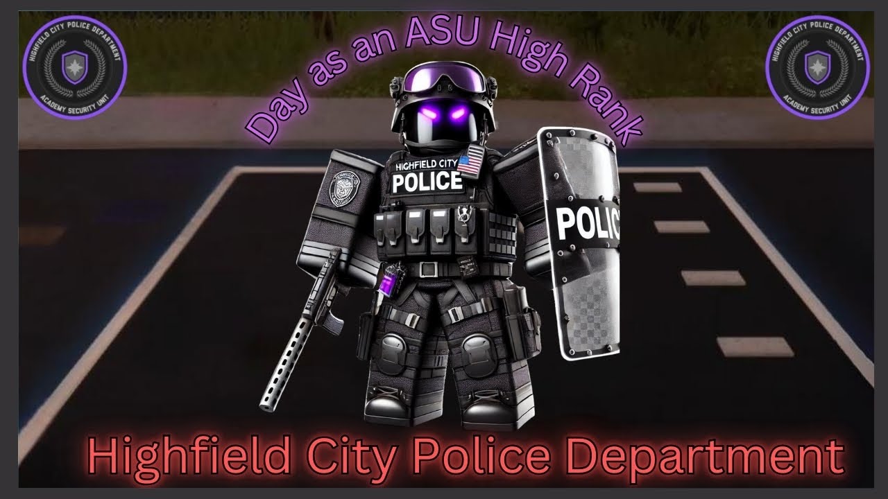 Day in a life of an ASU High Rank | Police Simulator 2