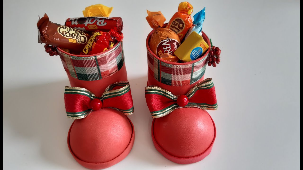 DECORAÇÃO DE NATAL | FEITA COM GARRAFA PET