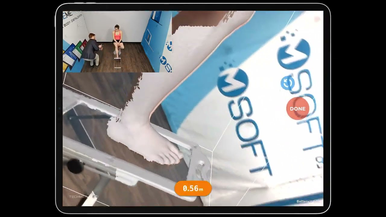 MAid AFO Scan with 3DsizeMe