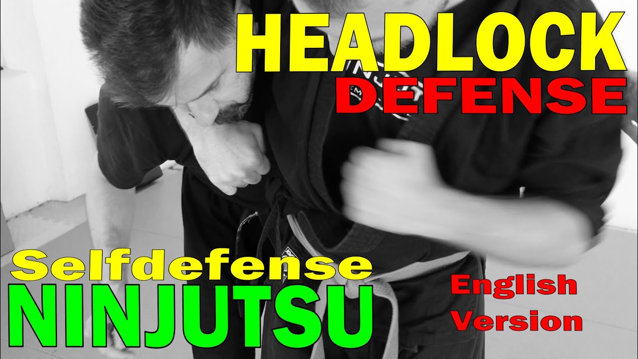 Ninja Front Headlock Defense (English)