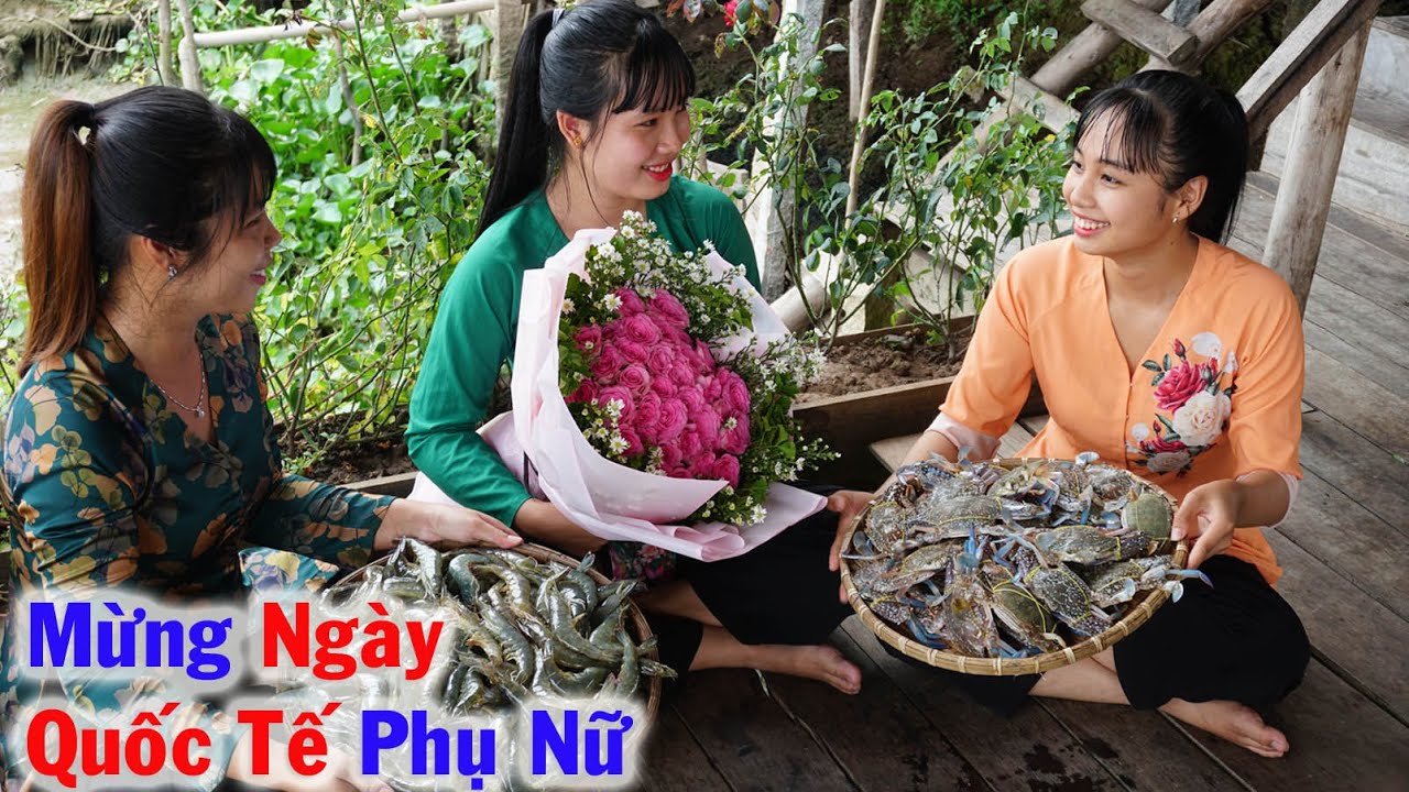 Mừng Ngày 8 Tháng 3 Làm Nồi Lẩu Hải Sản Siêu To Khổng Lồ Quà Tặng Của Chú Nghiệp Cô Dung - Tập 393