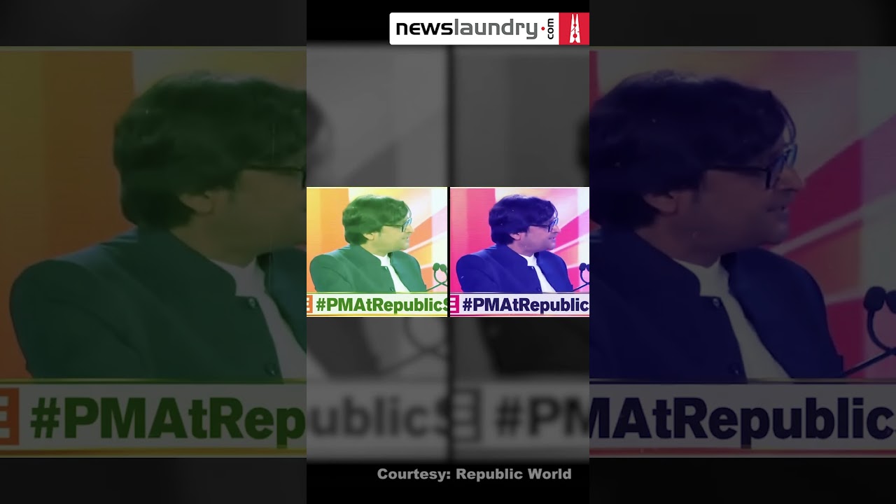 Who wins? Arnab or the girl from 'The Exorcist'?