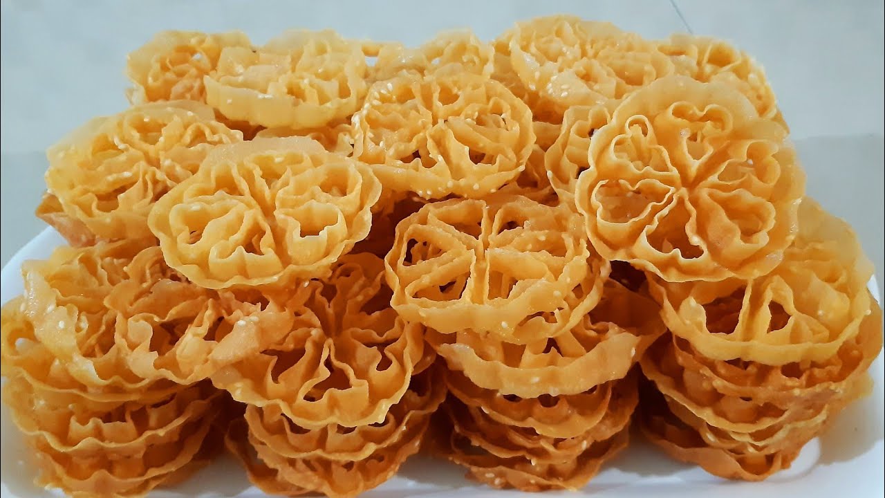 GA NYANGKA 300gr TEPUNG BISA JADI SEBANYAK INI !! RESEP KEMBANG GOYANG GURIH RENYAH ENAK ANTI GAGAL