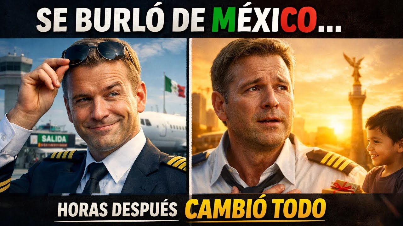 Un piloto europeo se burló de México al aterrizar… horas después cambió totalmente su opinión