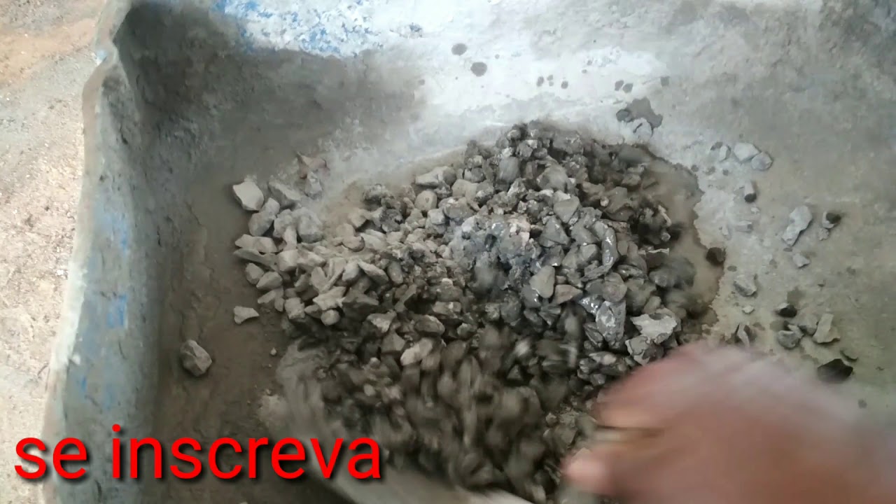 como fazer concreto permeável sem areia