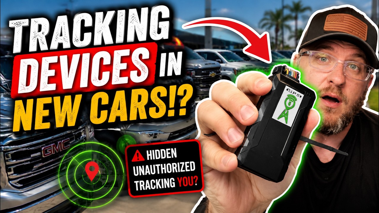 New Car Buyers.... Don&rsquo;t Ignore This Hidden GPS Tracker!!!