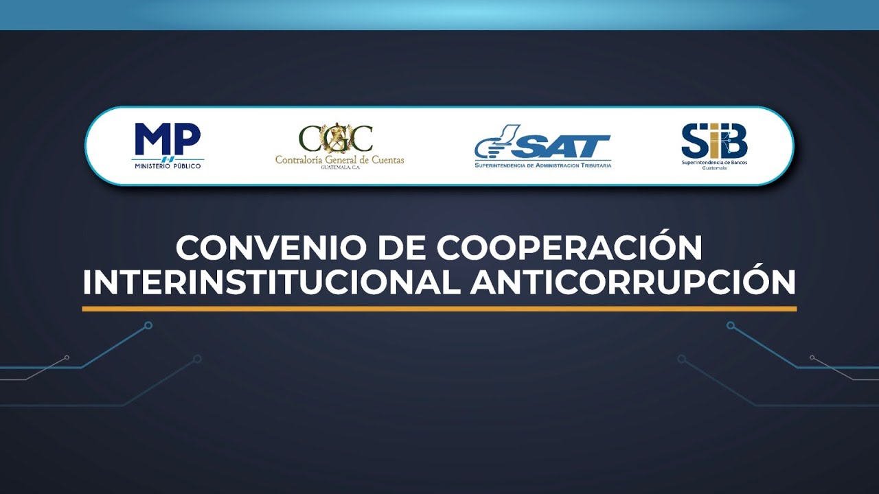 Convenio de Cooperación Interinstitucional Anticorrupción