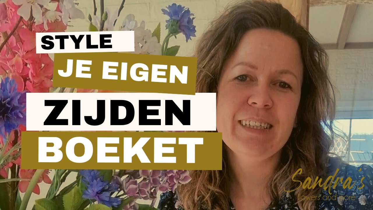 Style je eigen zijden boeket