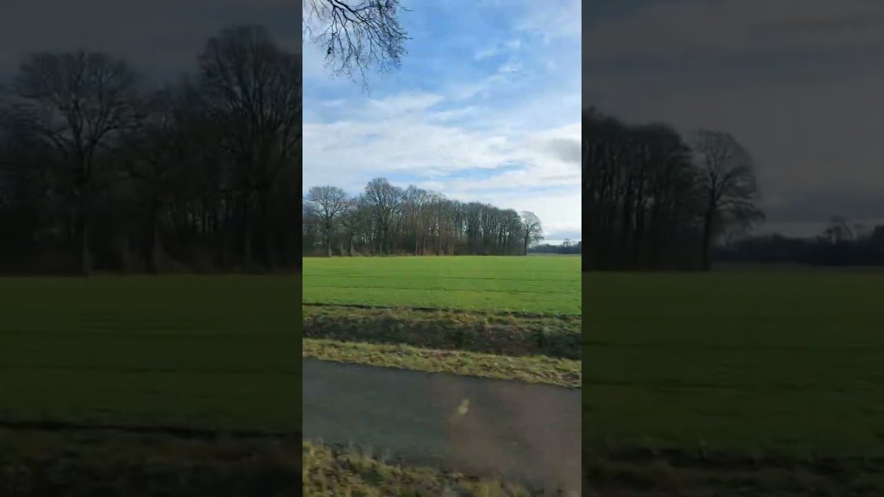 Through the heart of northern Germany 🚗😀