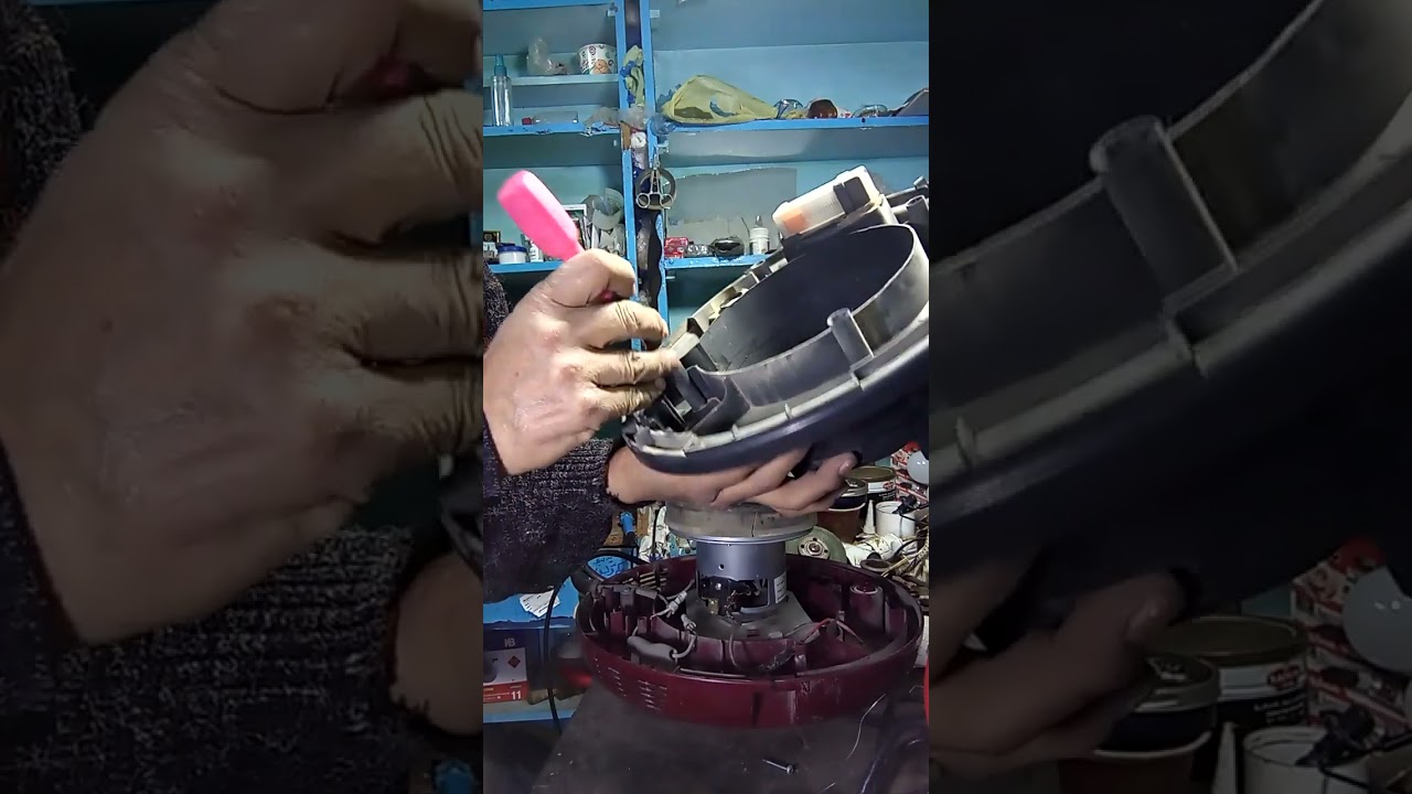 إصلاح مكنسه هتاشى برميل