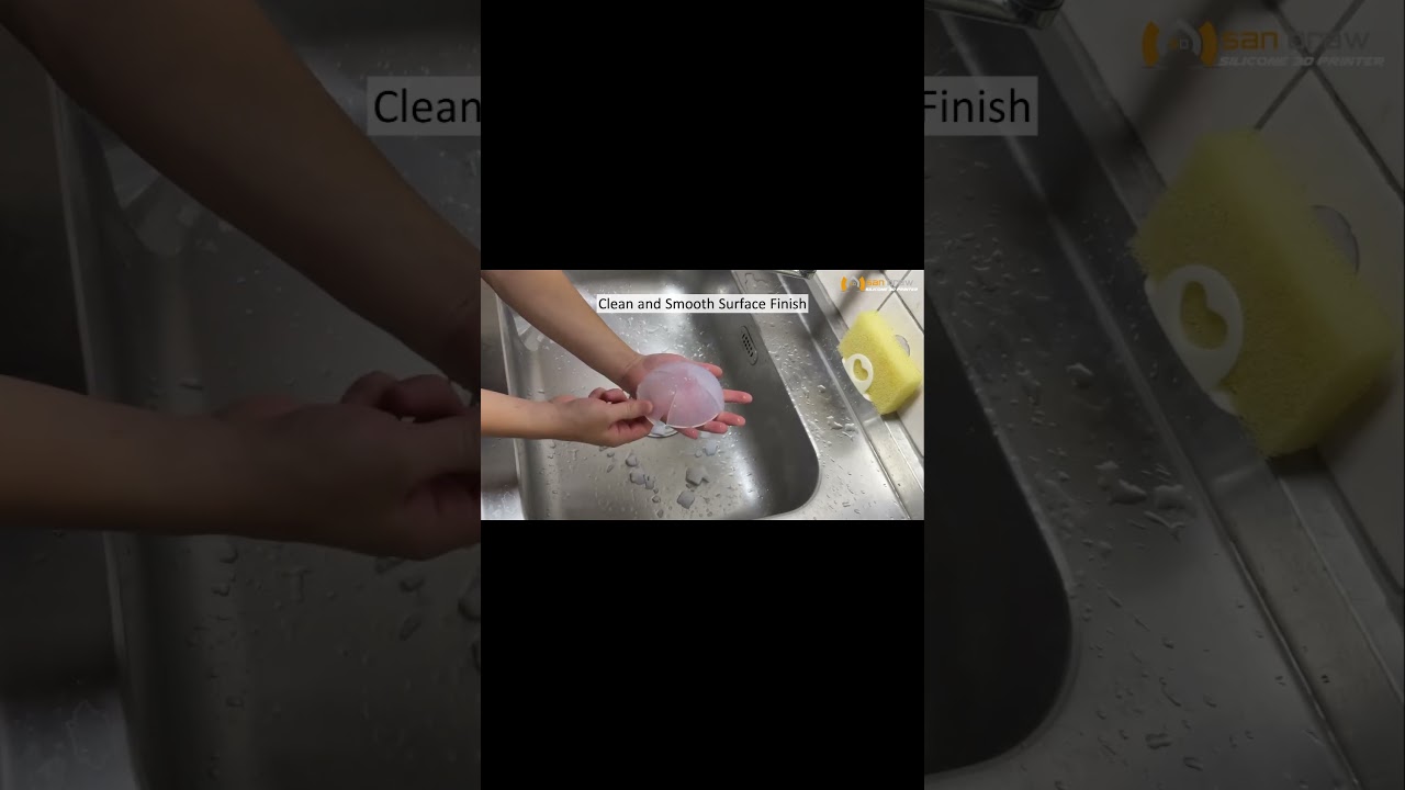 Silicone 3D Printing｜Flexible Parts with Platinum-Cured #Silicone for Soft #Robotics and Prototyping