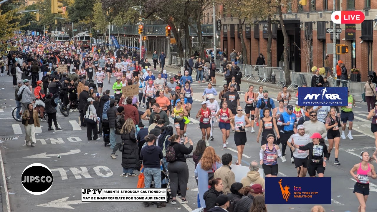 JP-TV Live From The 2025 TCS New York City Marathon