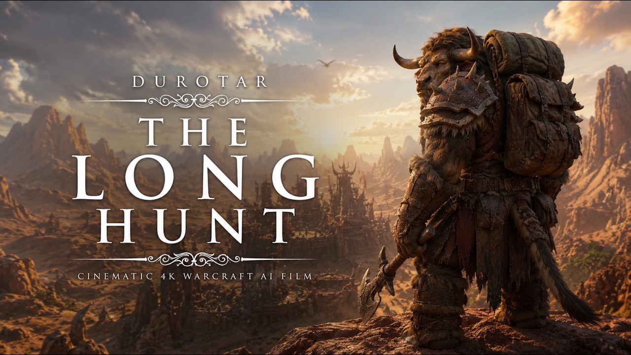 The Tauren &ndash; The Long Hunt | Cinematic 4K Warcraft (AI Film)