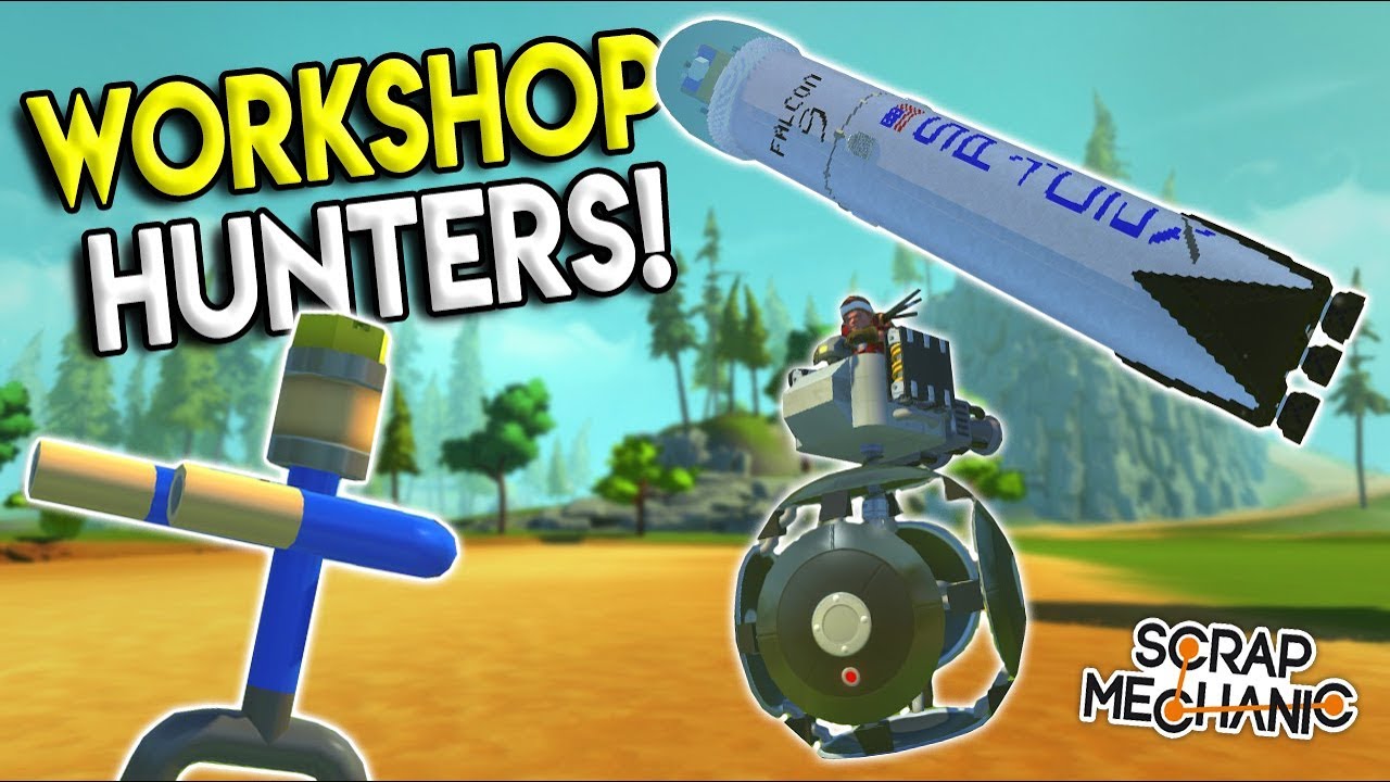 LAUNCHING JAKE PAUL TO SPACE! - Scrap Mechanic - Scrap Mechanic Creations Gameplay - Workshop Hunter