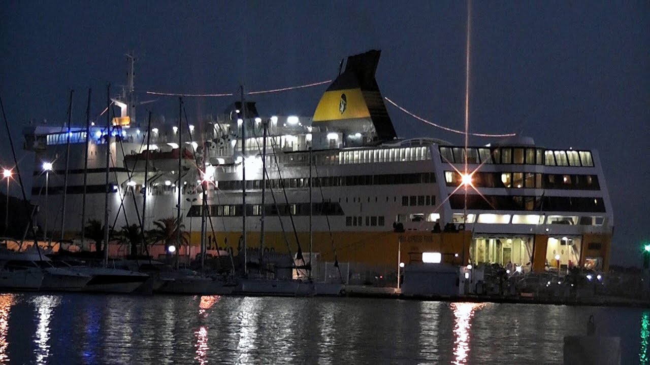 Retour de Corse bateau de l'île Rousse à Toulon
