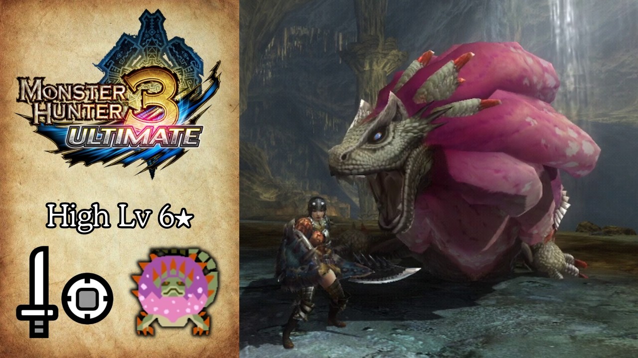 Monster Hunter 3 Ultimate | Poison Control | Purple Ludroth | Sword and Shield