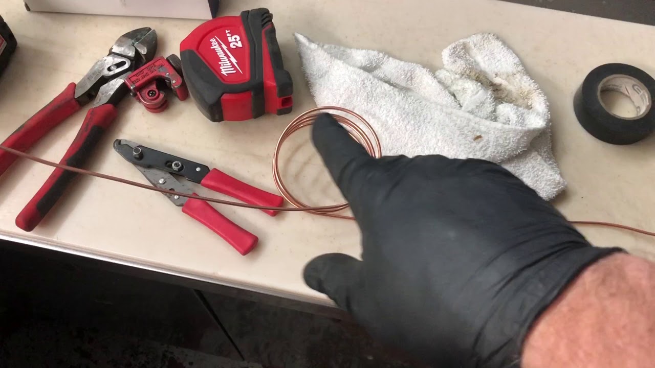 Evap coil change out