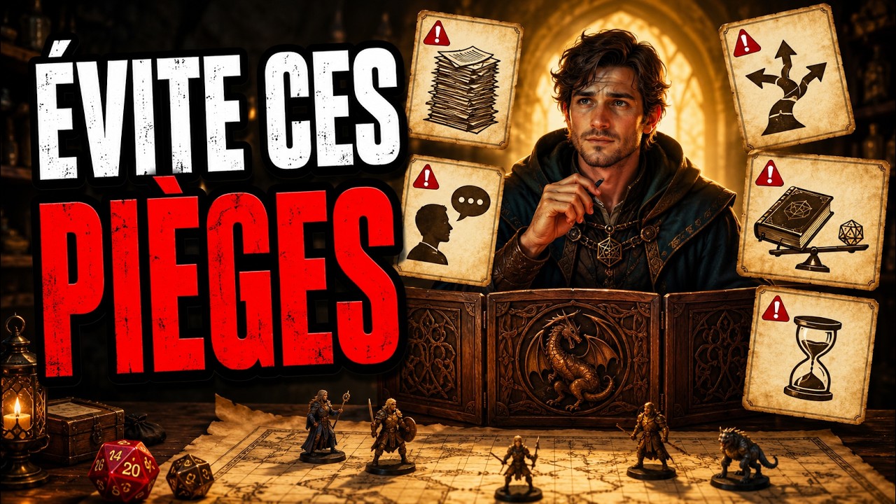 5 Erreurs à ÉVITER pour Réussir (Conseil MJ débutants)
