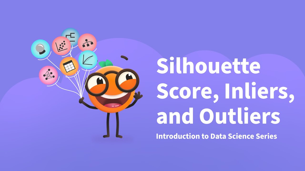Silhouette Score, Inliers, and Outliers