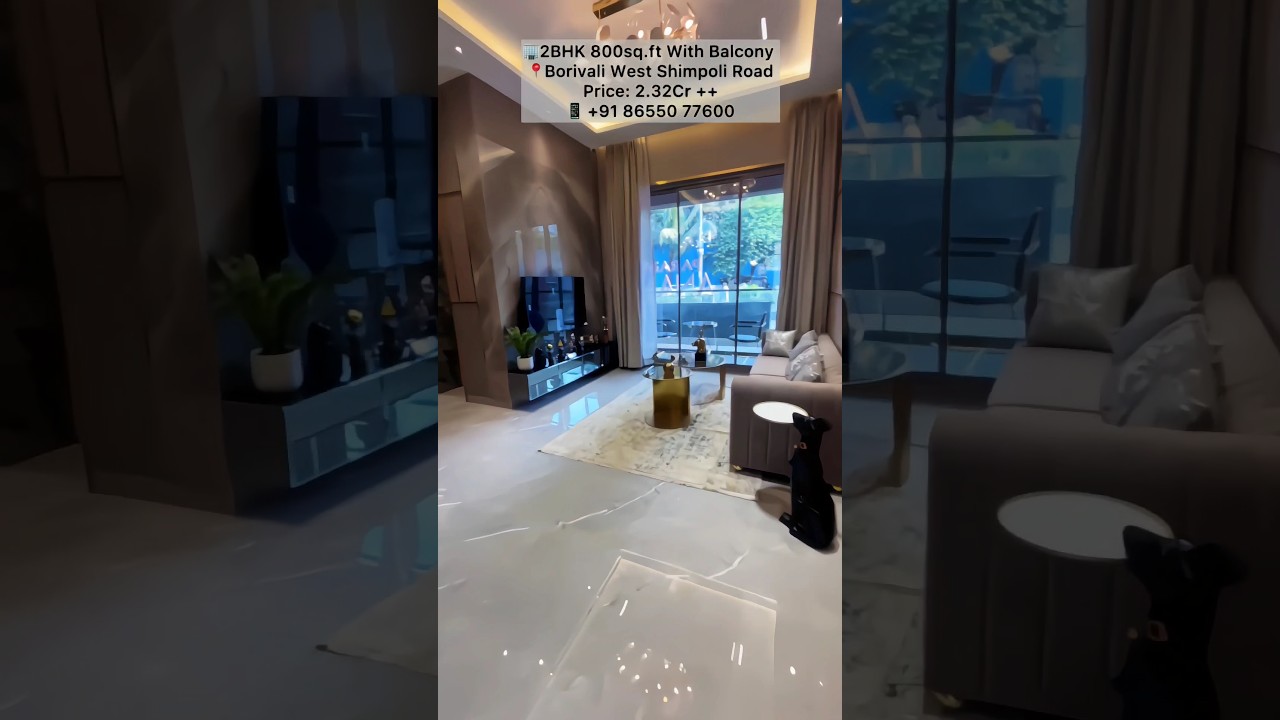🤯Dream Flat Of Everyone In Mumbai | Borivali West Shimpoli road| #propertyinmumbai #mumbaiproperty