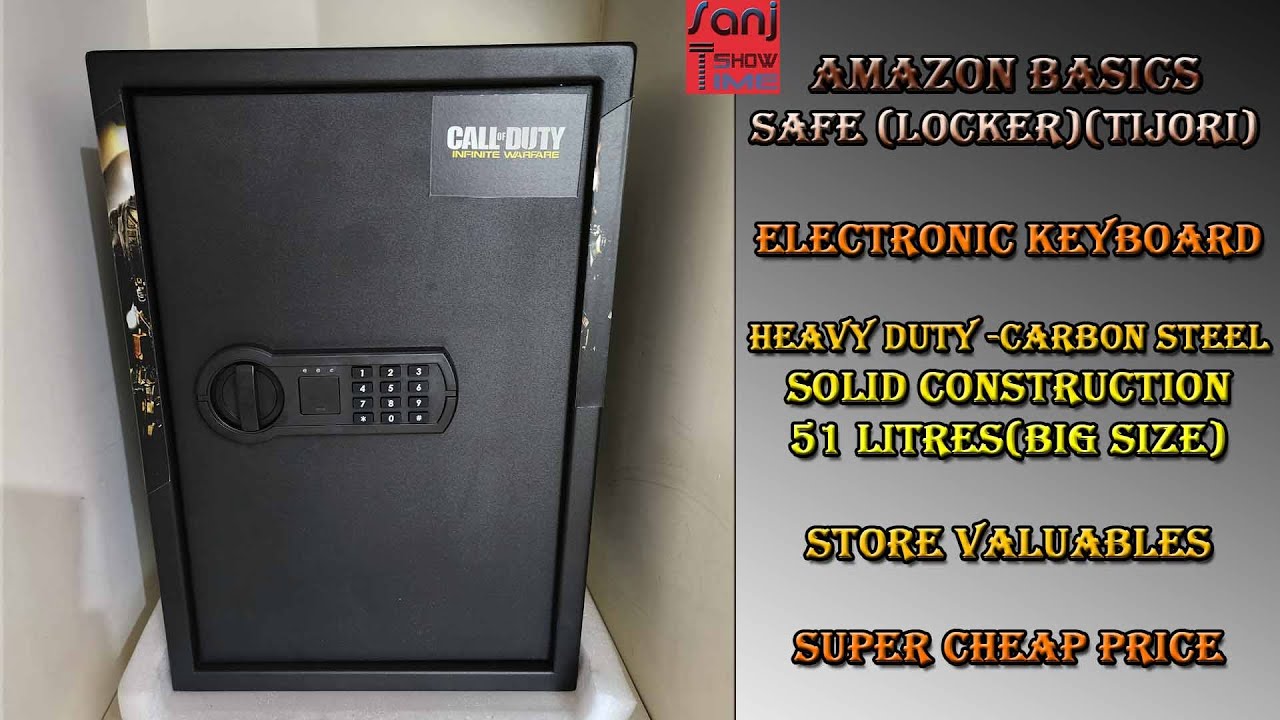 Amazon Basics safety lock of 51 Litres// Very Useful//Super Discounted price #gold #bullion #safe