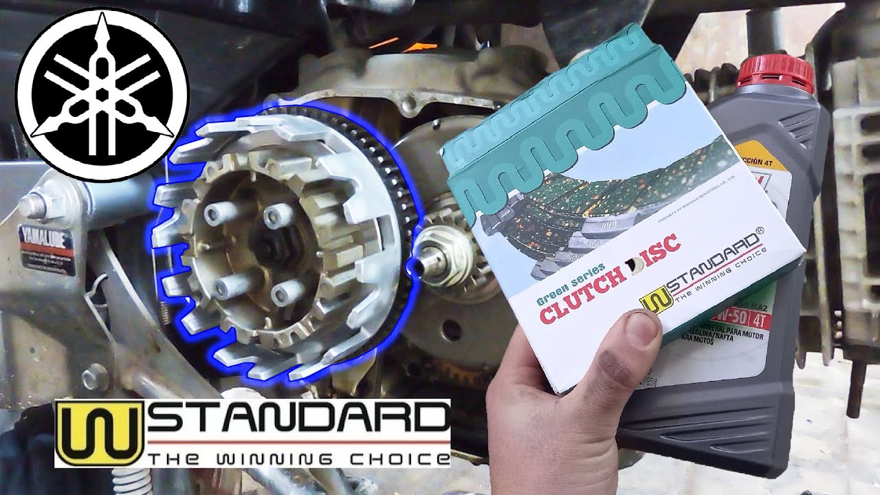 Cambio CANASTA y EMBRAGUE YAMAHA New Crypton ✔🏍 || ¿Cómo cambiar el embrague? || || TUTORIAL ||