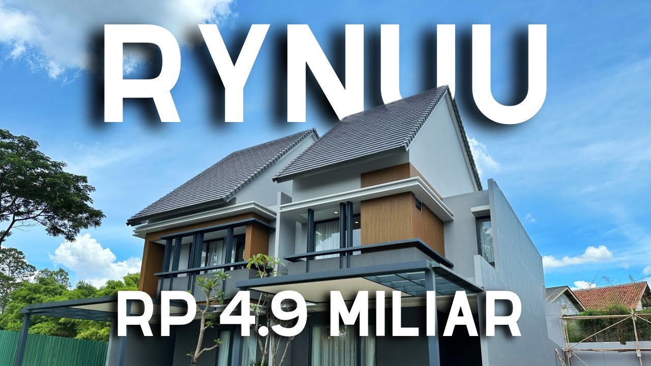 NYKKA tipe RYNUU 7x20 Sutera Narada Alam Sutera - Rumah Modern Tropical mulai Rp 4.961M