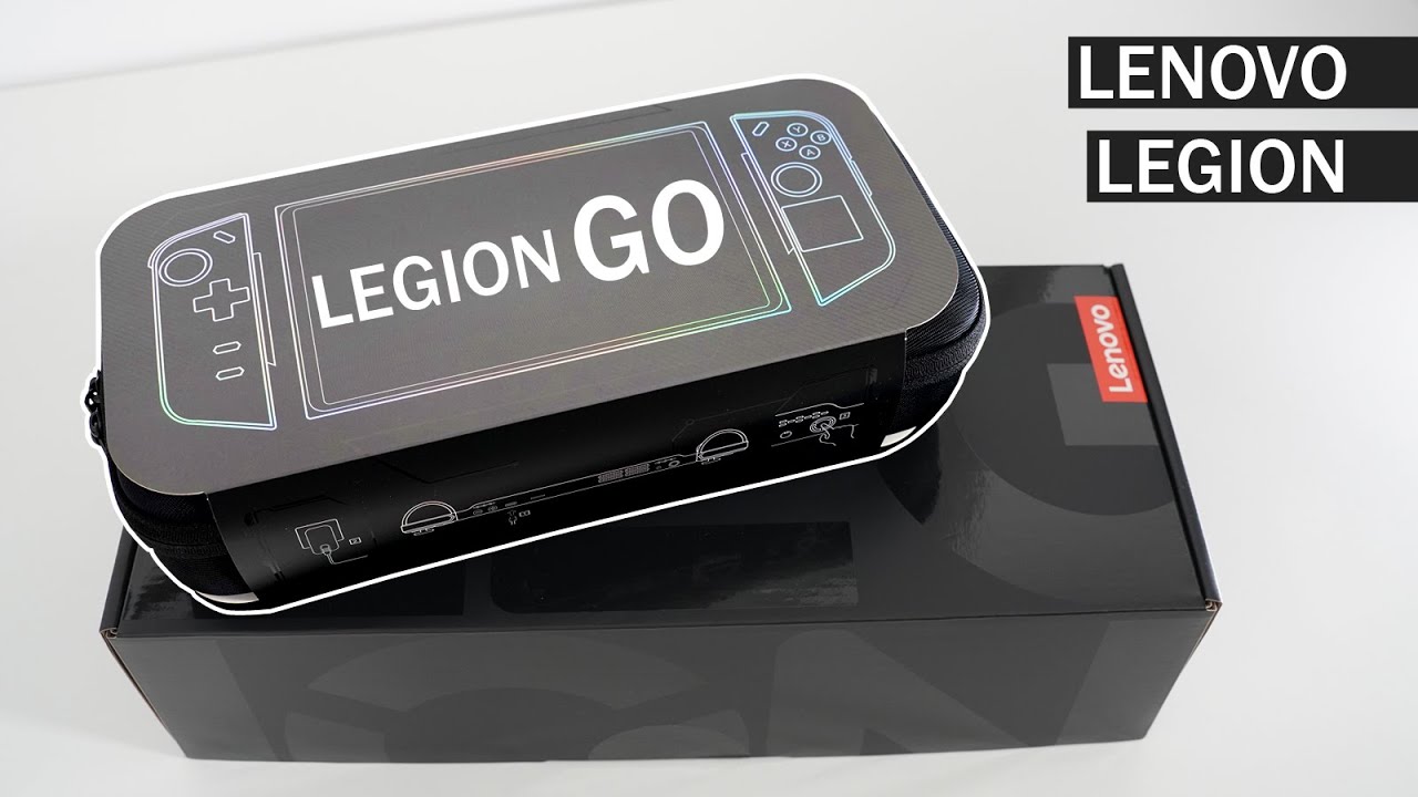 Unboxing Lenovo Legion GO Handheld Gaming Device with 10 Games Test