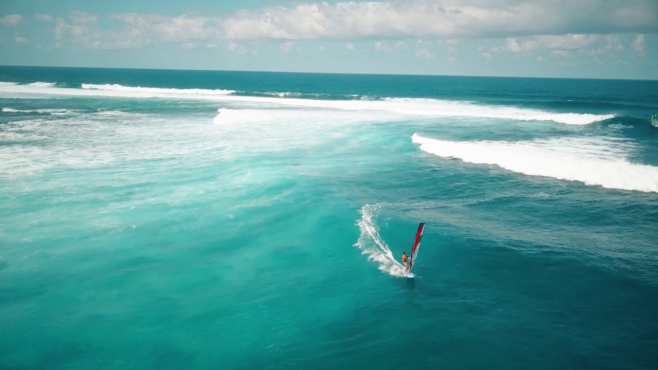 Mauritius windsurfing Manawa - October 2018