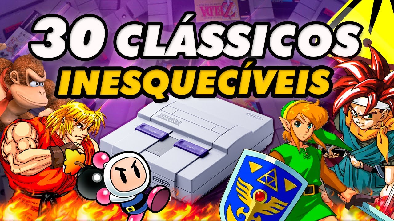 30 Jogos Cl&aacute;ssicos INESQUEC&Iacute;VEIS do Super Nintendo: Os Mais Memor&aacute;veis dos 16 Bits 🔥