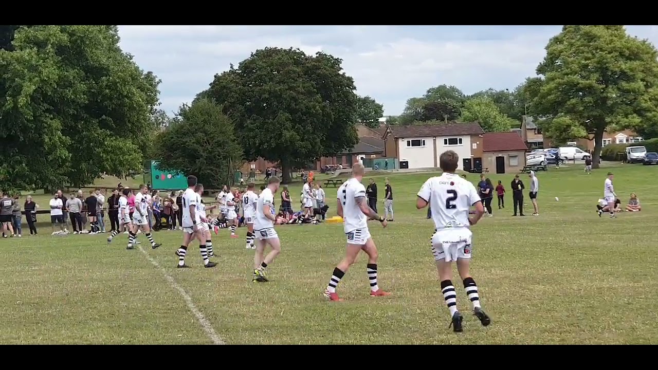 1st Half. Open age Cup semi final. Sherburn v Panthers. 2/7/22