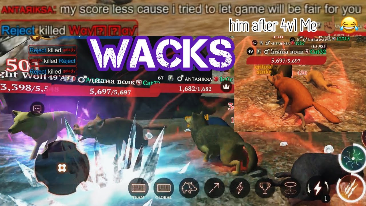 The Wolf - These 67s couldn't handle my 53 alone! 🤣 | 4v1 Wars
