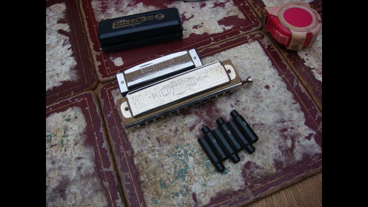 Vintage The  HOHNER  SUPER CHROMONICA  Chromatic Harmonica  HOHNER INTERNATIONAL