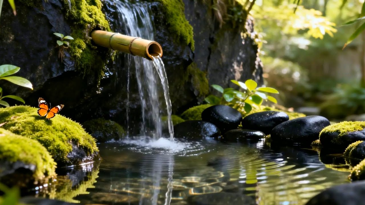 Whisper of Zen | Bamboo Water Spa Music for Inner Peace”