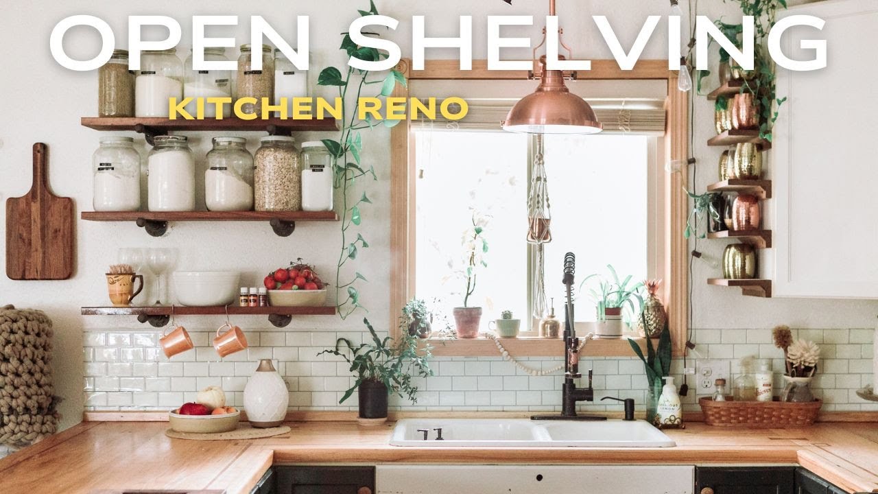 Transform Your Kitchen with Open Shelving Kitchen Renovation